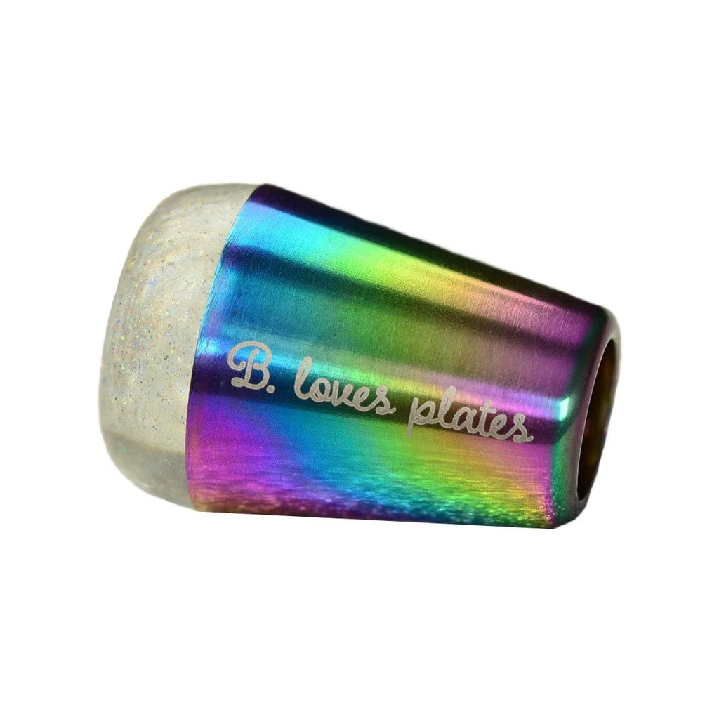 Stempel clear met glitter