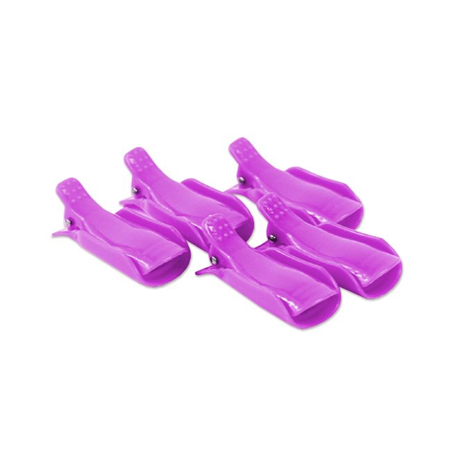 Soak off clips