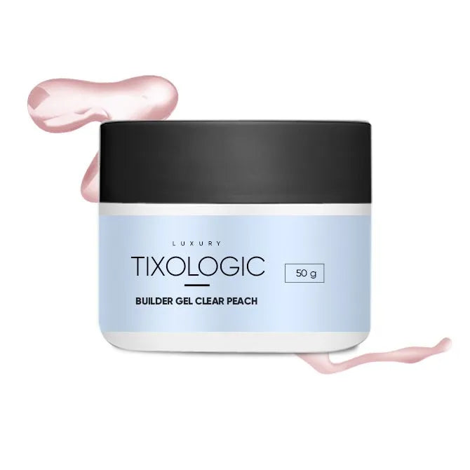 TIXOLOGIC builder gel clear peach