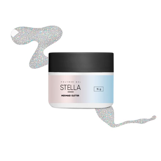 Stella polymer gel mermaid glitter