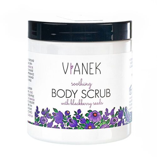 Verzachtende bodyscrub voor een gevoelige huid