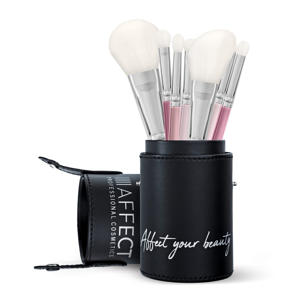 Make up kwasten set met een buis