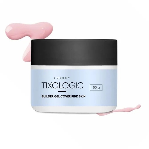 TIXOLOGIC builder gel cover pink skin