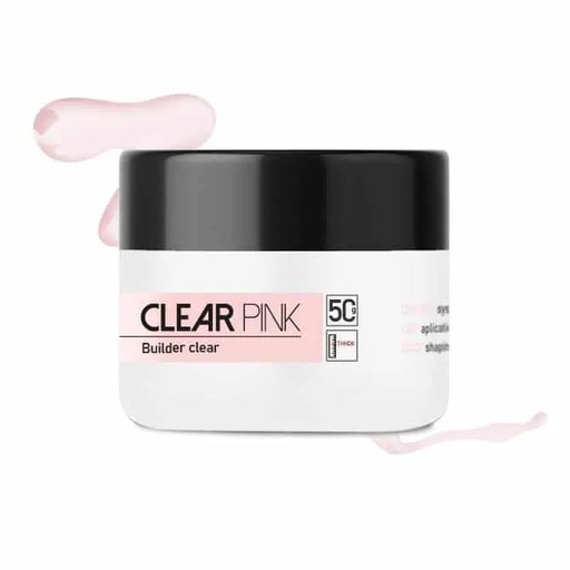 SIMPLE SHAPE builder gel pink clear