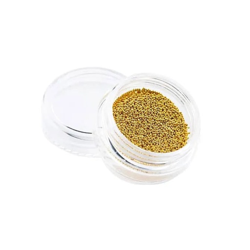 [5079] CAVIAR BALLS 0,6mm - goud